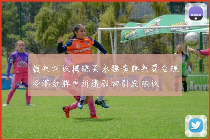 裁判评议揭晓吴永强黄牌判罚合理海港红牌申诉遭驳回引发热议