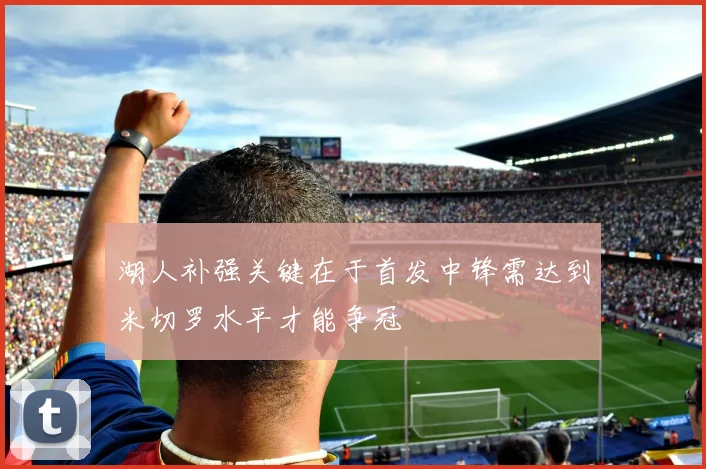 湖人补强关键在于首发中锋需达到米切罗水平才能争冠